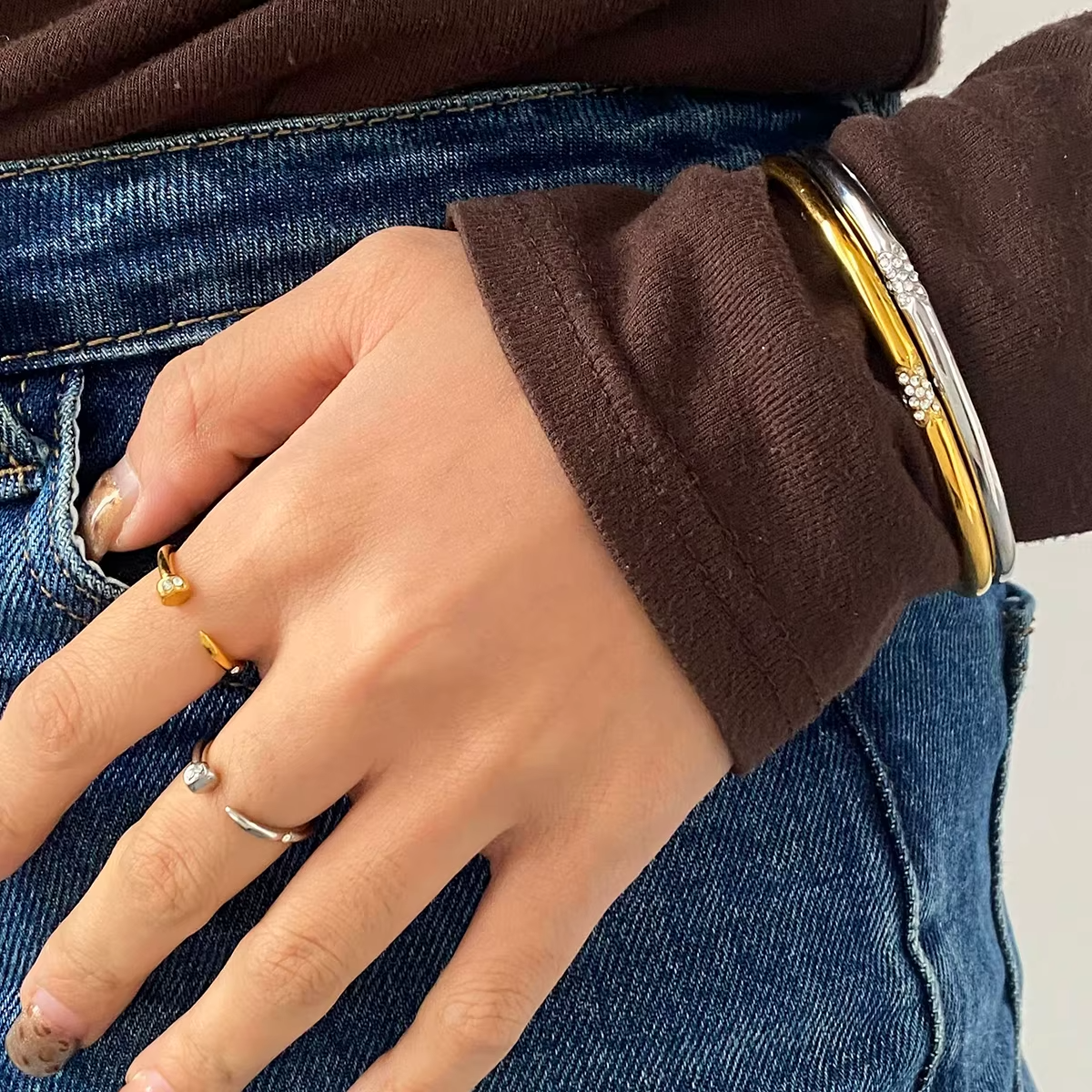 Everyday | Pulseira e Anel Prego