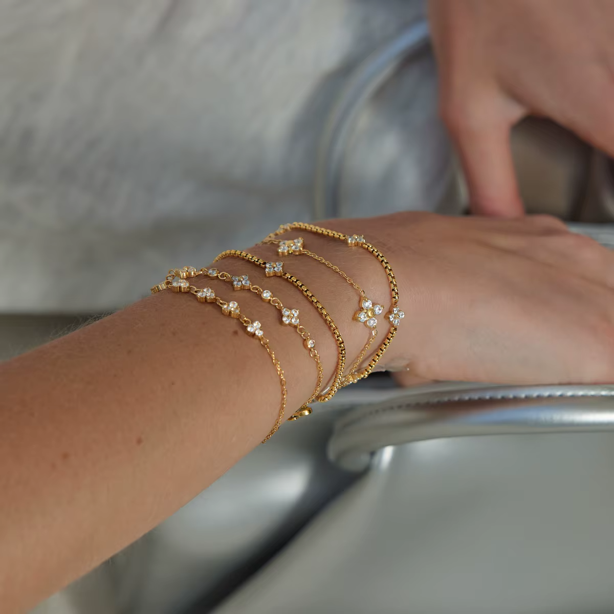 Everyday | Colar e Pulseira Florecer