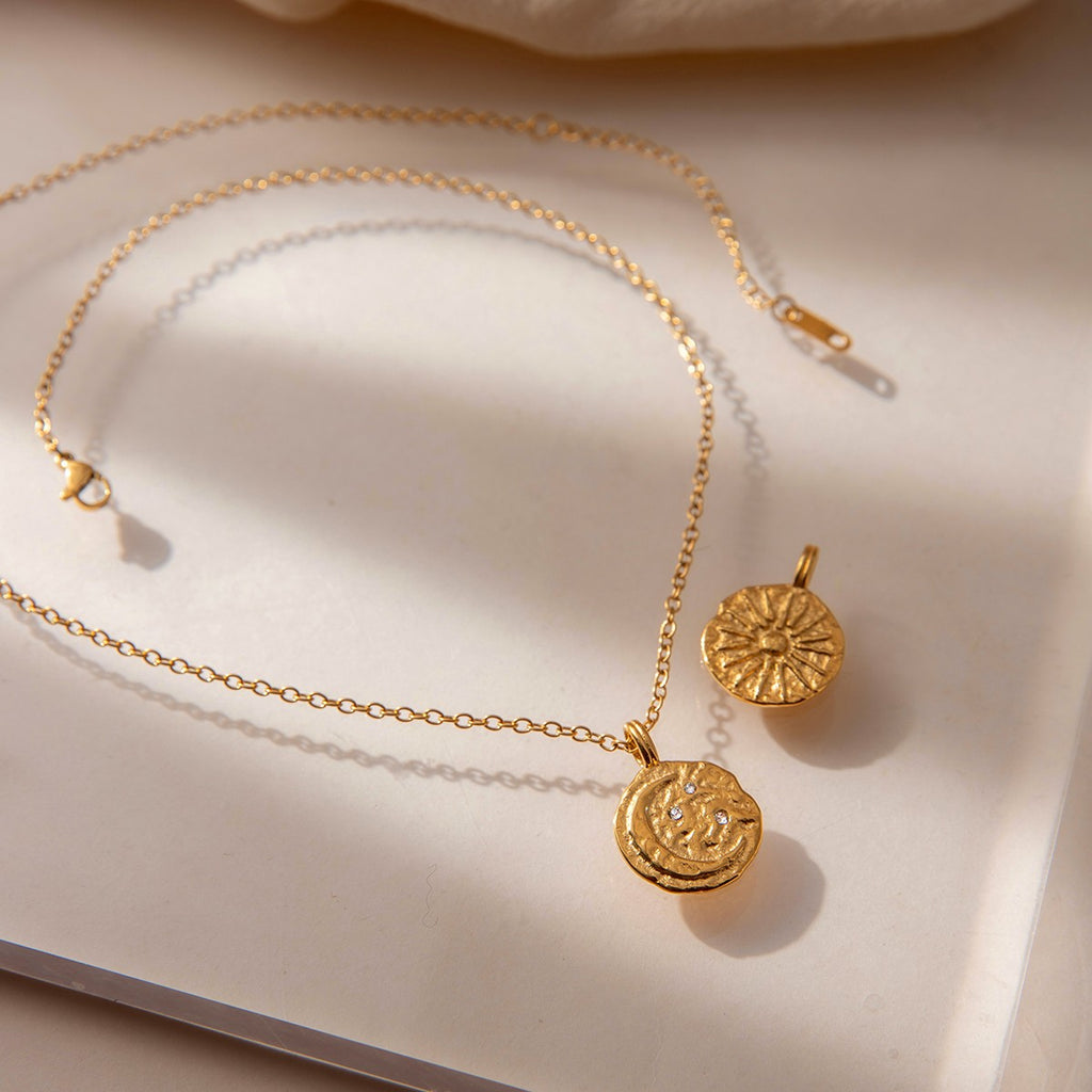 Everyday | Colar dois amores Sol e Lua