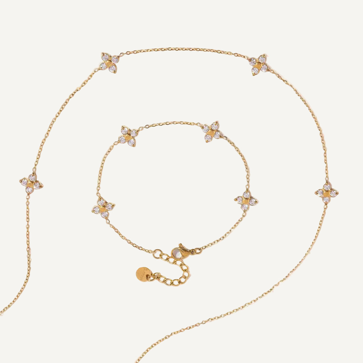 Everyday | Colar e Pulseira Florecer
